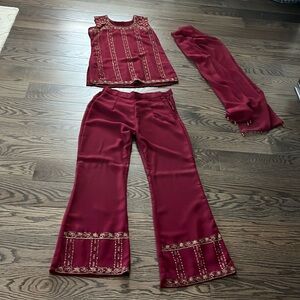 Indian salwar kameez tunic set size 4-6